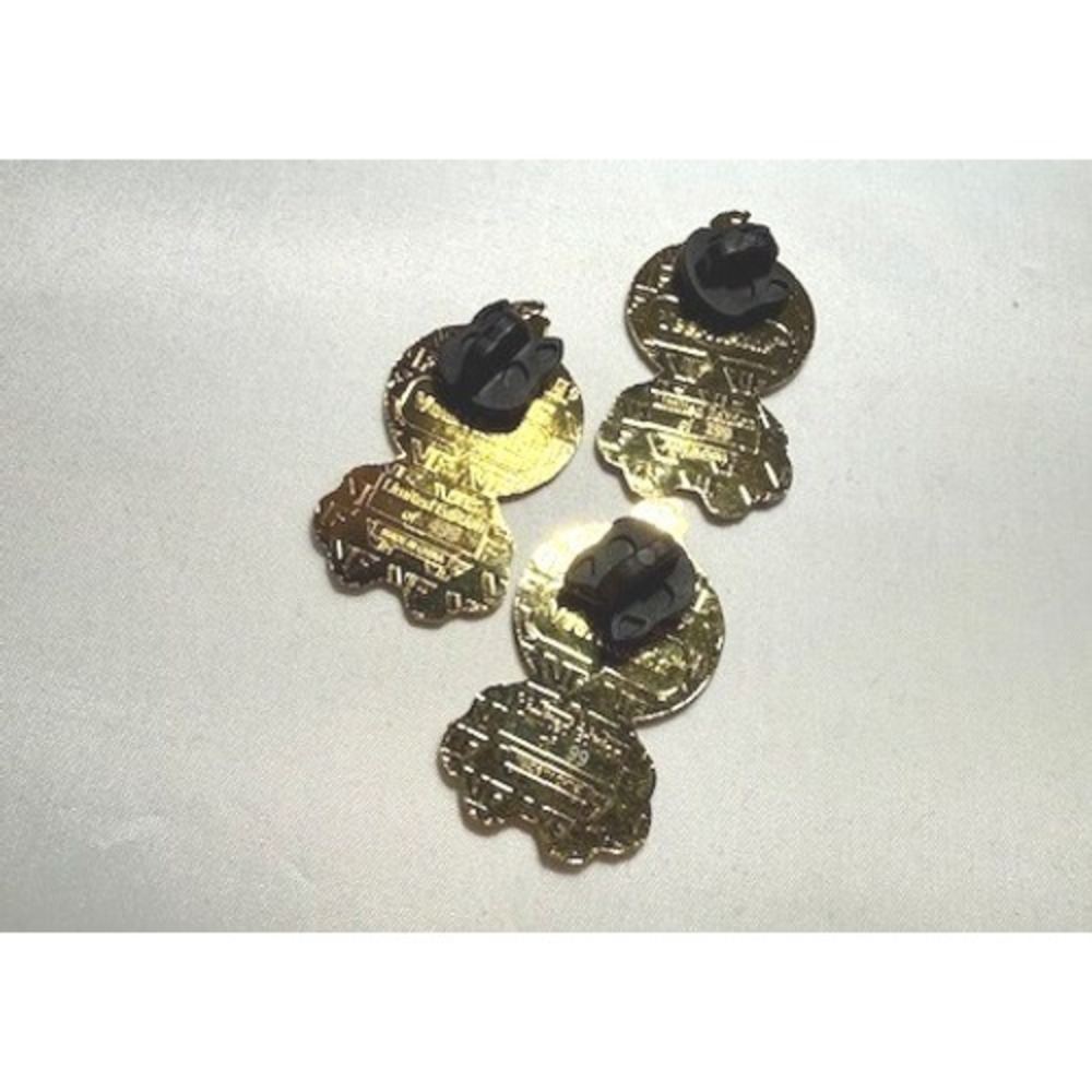 VeeFriends Decisive Duck New Year New You 3 Metal Pins Shimmer Rainbow core - Picture 3 of 3